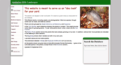 Desktop Screenshot of apalacheehills.com
